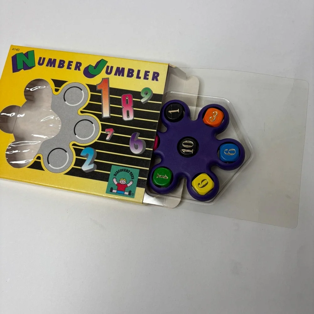 Discovery Toys Number Jumbler Math Game 4140 Educational STEM Toy Vintage 1993